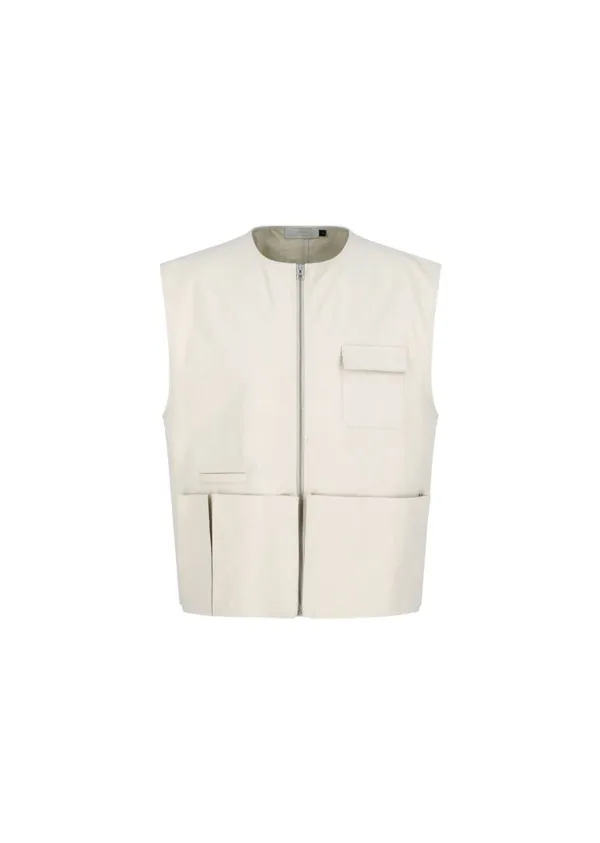 Pocket Vest, Beige