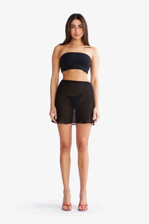 Marin Mini Skirt - Black