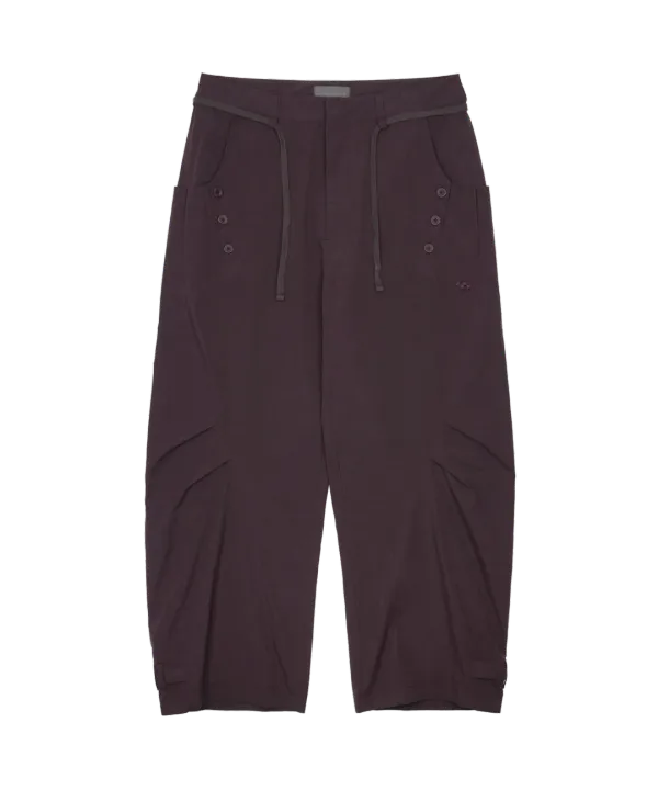 TIE PANTS [WINE]