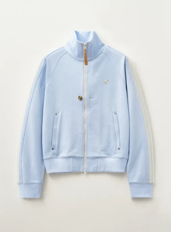 Lawton All Day Track Zip-up Jacket - Sky Blue
