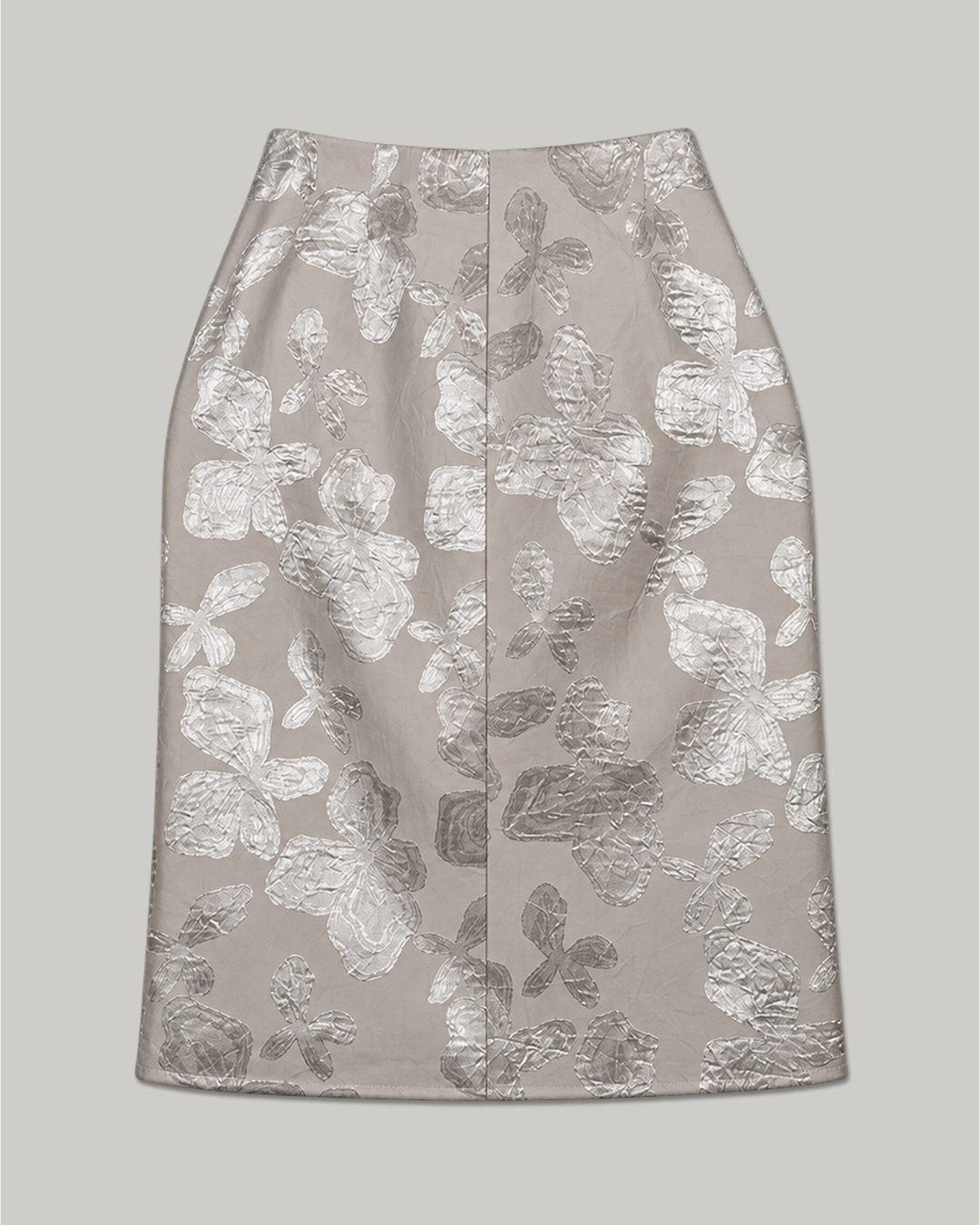 패브릭컬리지 [3차 10월 19일 배송] Jacquard Slit Midi Skirt_2Color 상품 이미지 2