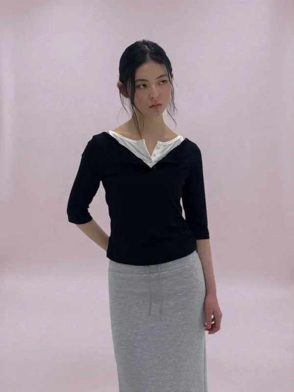 Vell t-shirt / Black