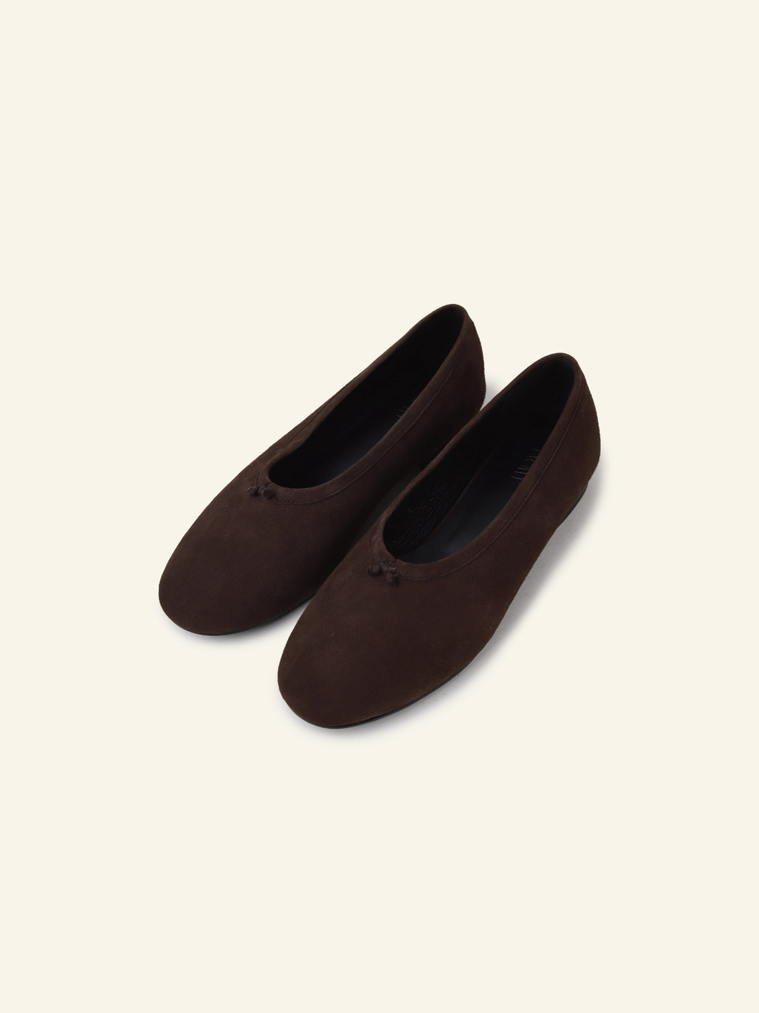 러브듀이 MOMO knot flat / 브라운스웨이드 상품 이미지 1