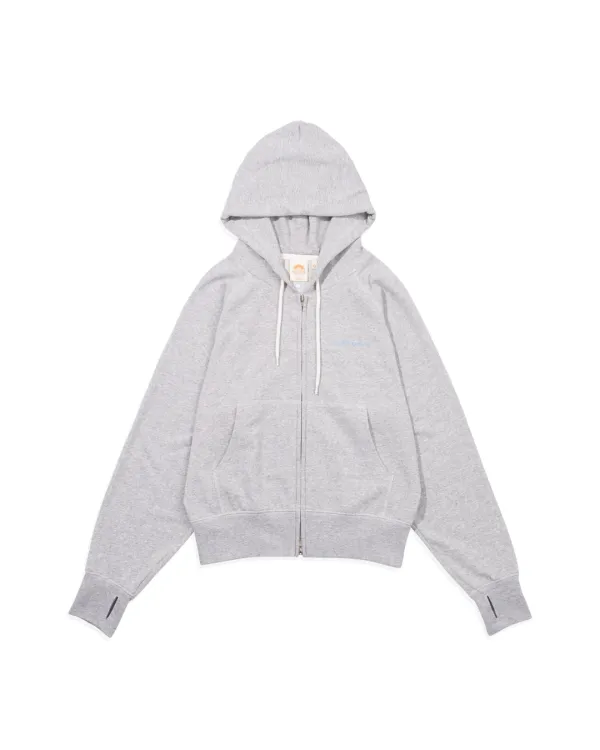 HS Sweat Zip-Up Hoodie (W)_Gray