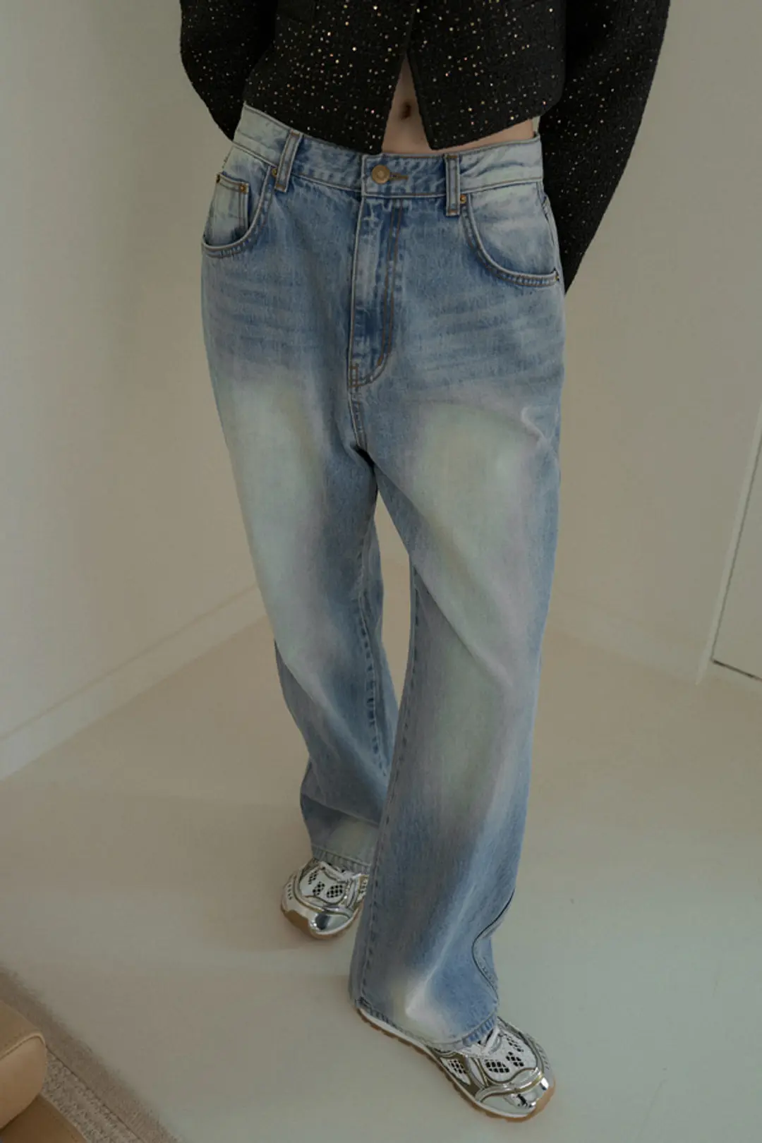 오버듀플레어 VINTAGE BRUSH DENIM PANTS_LIGHT BLUE 상품 이미지 2
