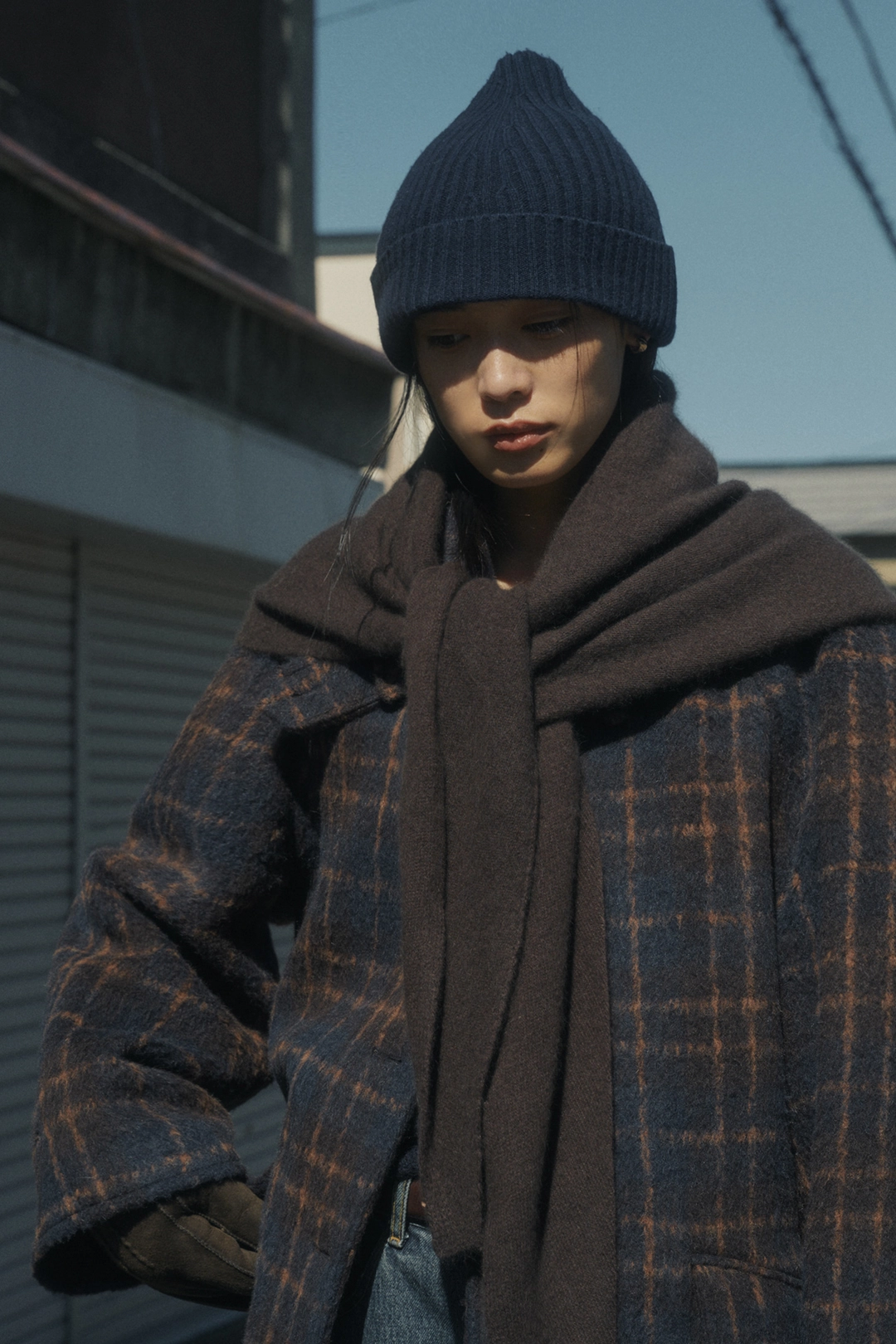 세이지먼트 RACCOON SHAWL MUFFLER_BROWN 상품 이미지 2