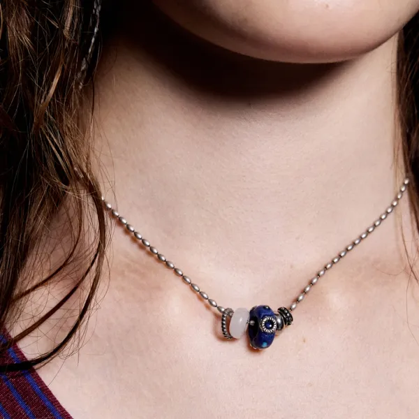 medley necklace-silver