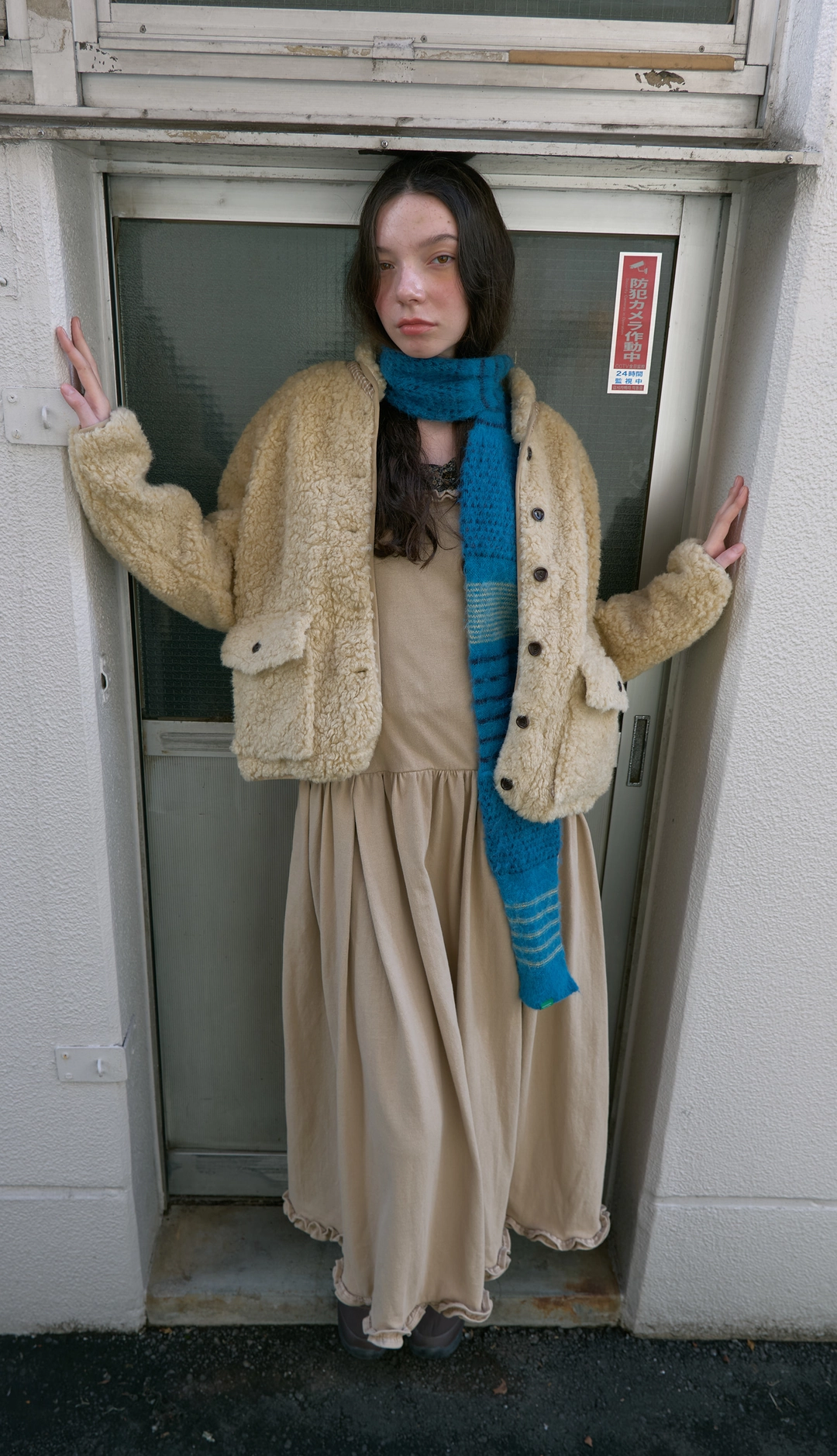 노컨텐츠 [09월 30일 예약발송] 298. Airy Muffler _ Blue 상품 이미지 2