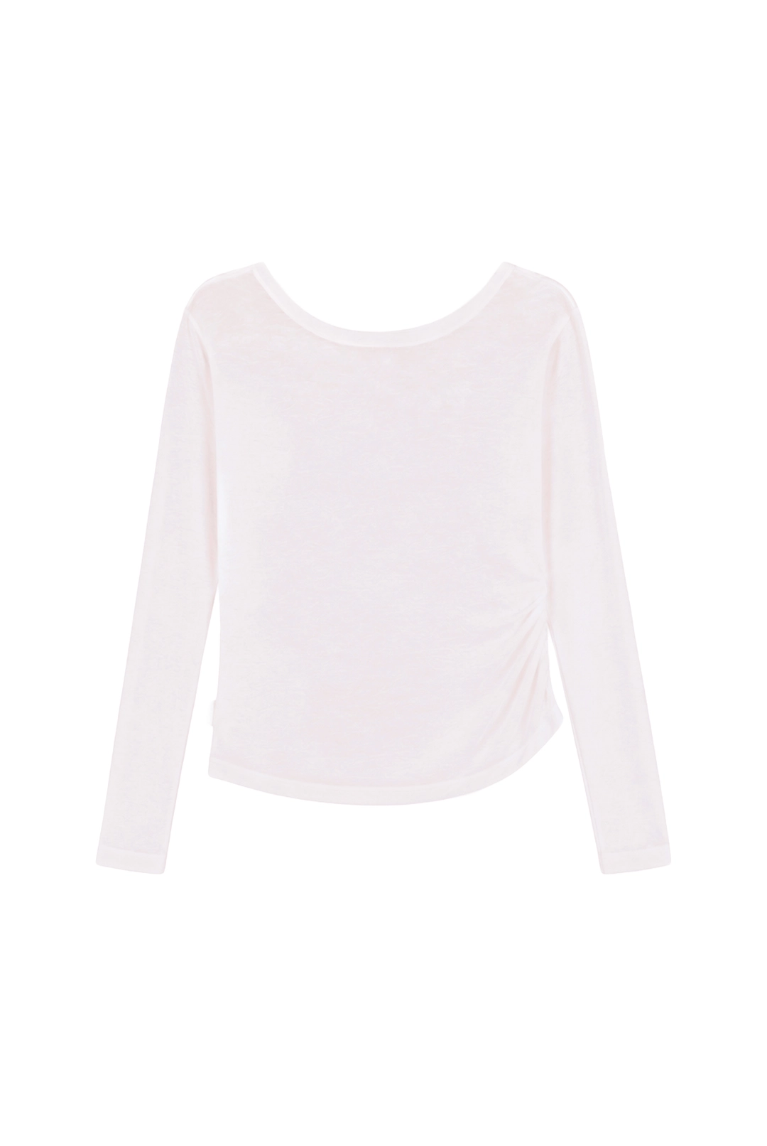 클리시어 Powder sheer ribbon long sleeve, Baby Pink 상품 이미지 2