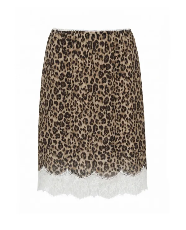 KITTY LACE SKIRT (KHAKI)