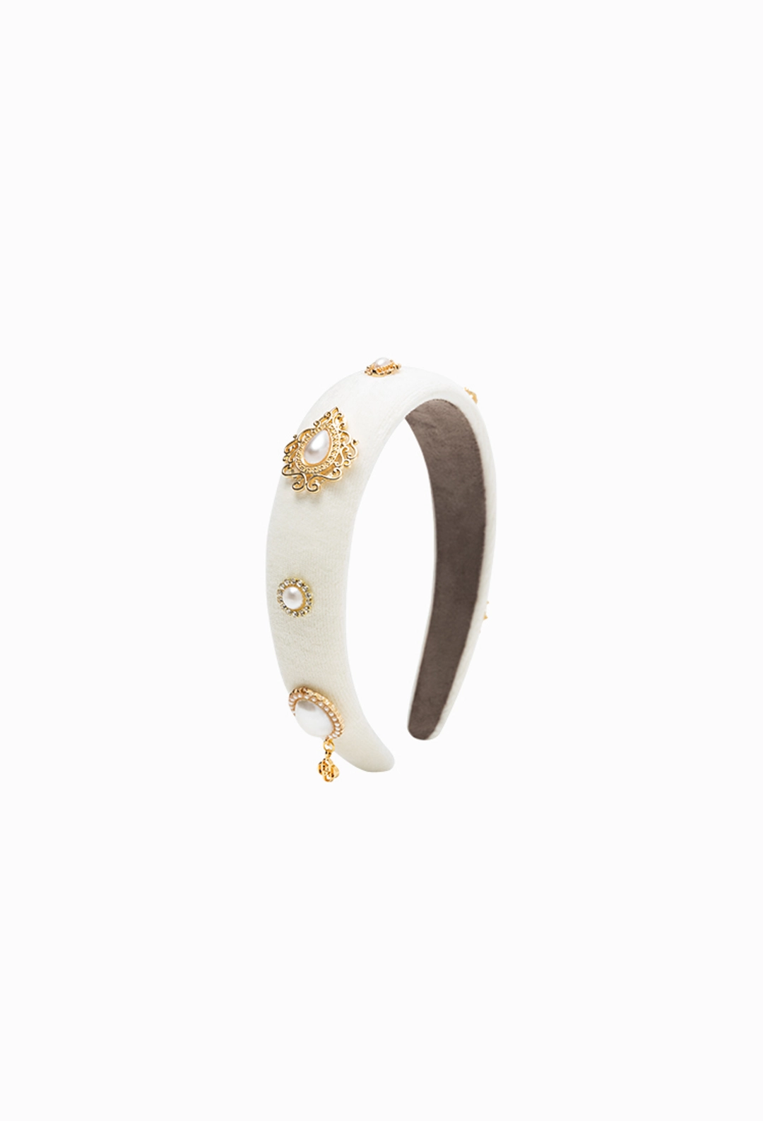 그레이스유 Tiana Bijou Hairband (Ivory) 상품 이미지 1