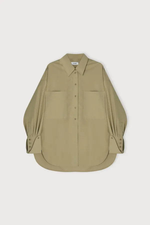 OVERFIT CUFFS SHIRT