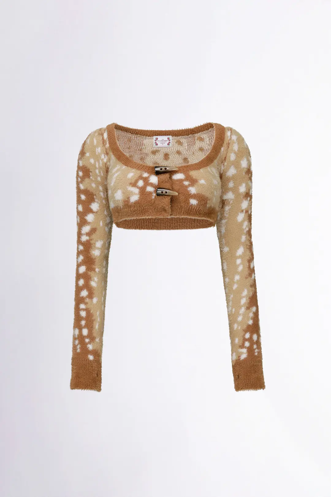 스컬프터 Rudolph Fur Cardigan Brown 상품 이미지 1