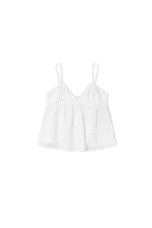 Marine lace sleeveless