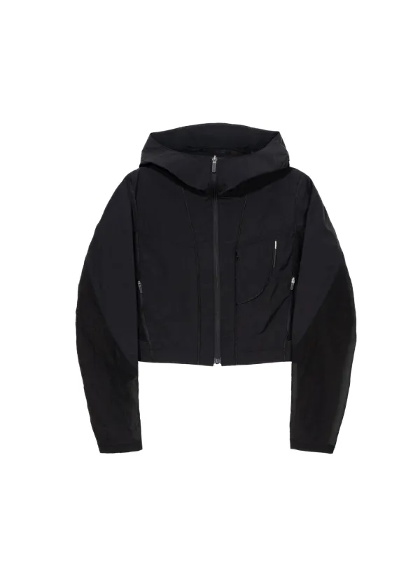 Paneled Crop Jacket