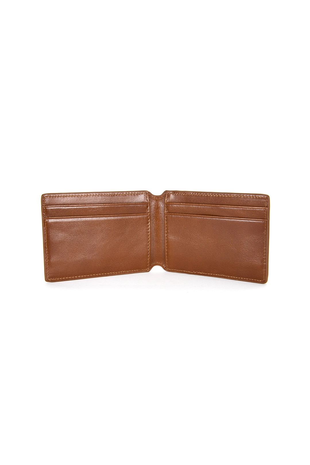 마뗑킴 EMBOSSED LOGO BUSINESS WALLET IN CAMEL 상품 이미지 3
