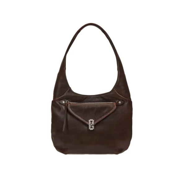 Occam Shell Vintage Hobo M (오캄 쉘 빈티지 호보 미듐) Brown