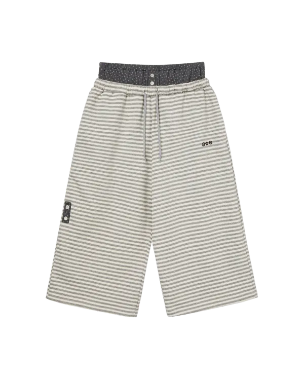 BRIEFS LAYERED SWEATPANTS [GREY]