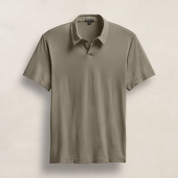 Brushed Lotus Polo - Birch