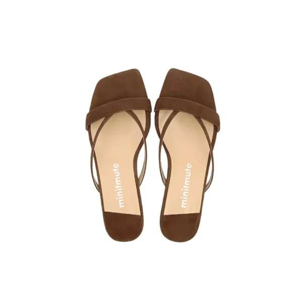 strap flip flop - woody