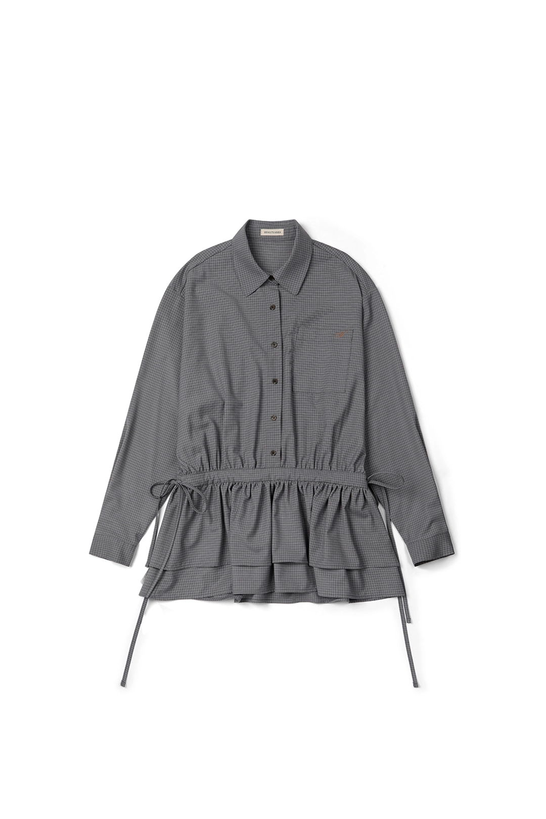 위드아웃썸머 Sandy check onepiece_skyblue 상품 이미지 1