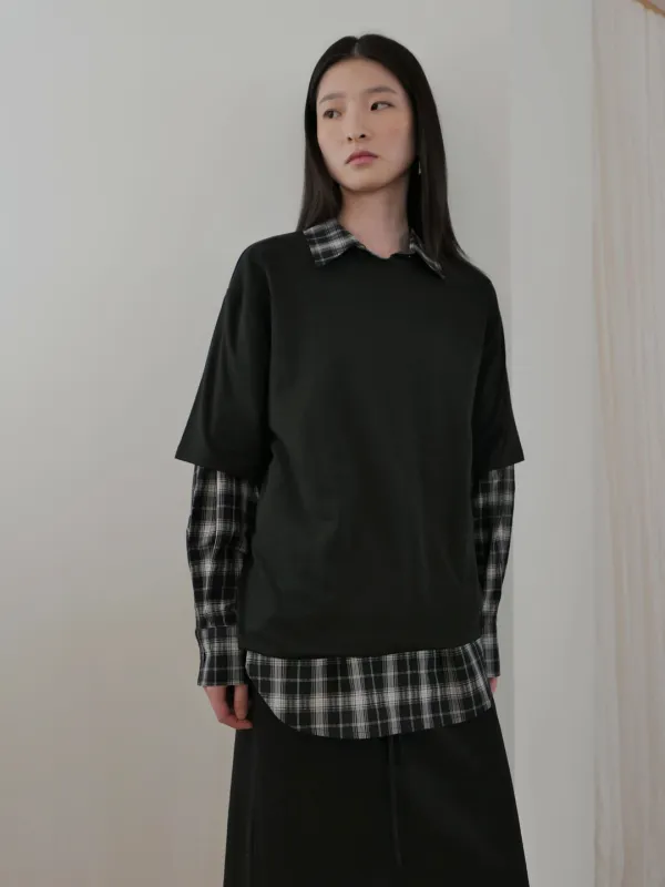 Lounge Long T-shirt (black)
