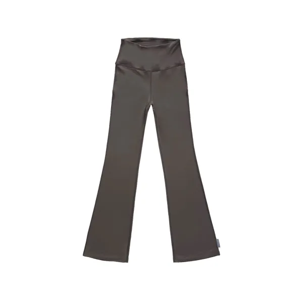 24-003 FLARED LEGGINGS (MILK CHOCOLATE)