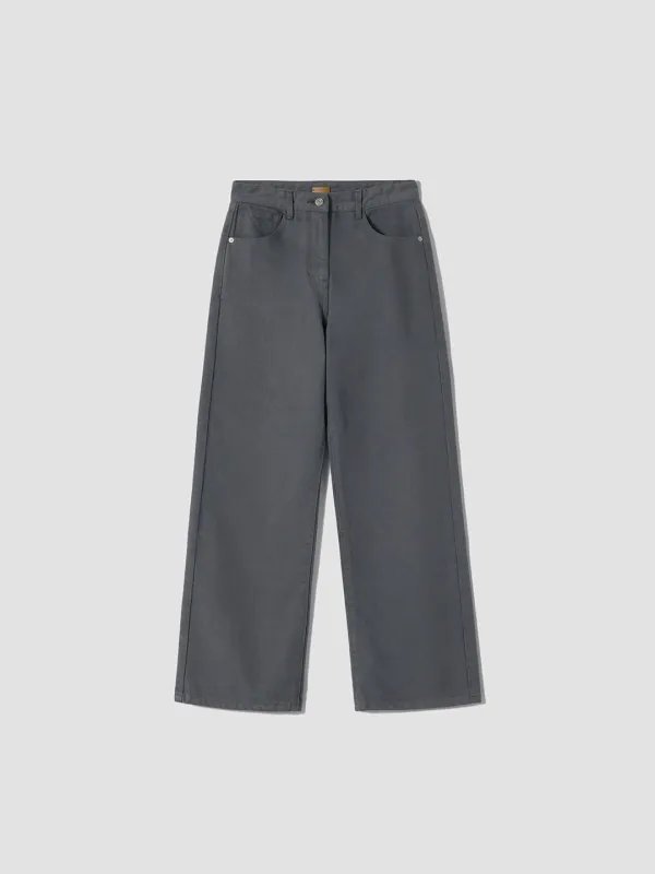 CLASSIC STRAIGHT DENIM [GREY, BLACK]