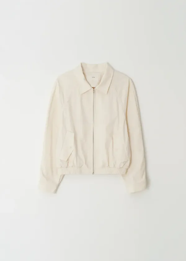 Two-way Crop Blouson(Ivory)