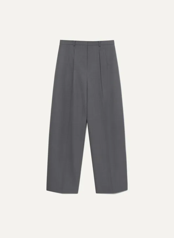 Viggo Wool Pants Gray