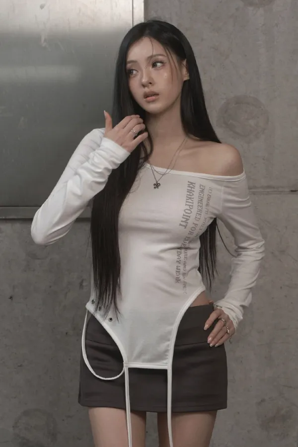 Extended Strap Top (white)