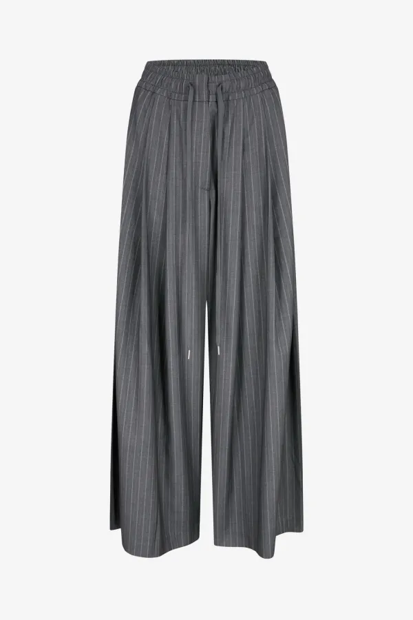 venice pinstripe banding pants