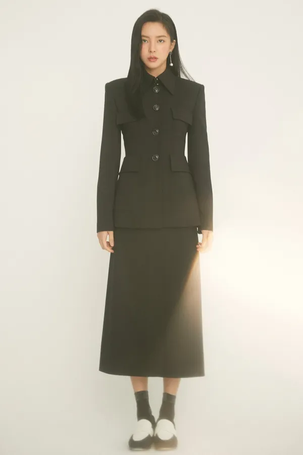 NO.6 JACKET - BLACK