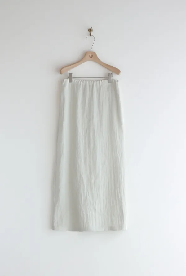 LUCA MAXI SKIRT (DUSTY SAGE)