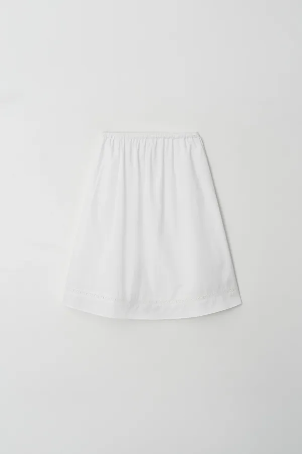 Lace Trim Skirt