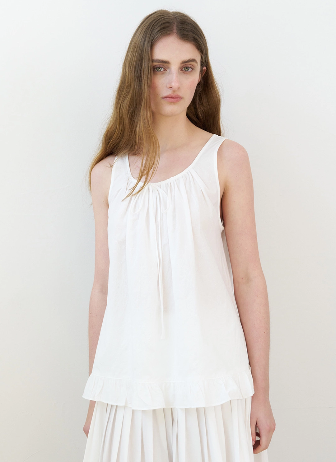 르닐 Eris lace Sleeveless (Ivory) 상품 이미지 1