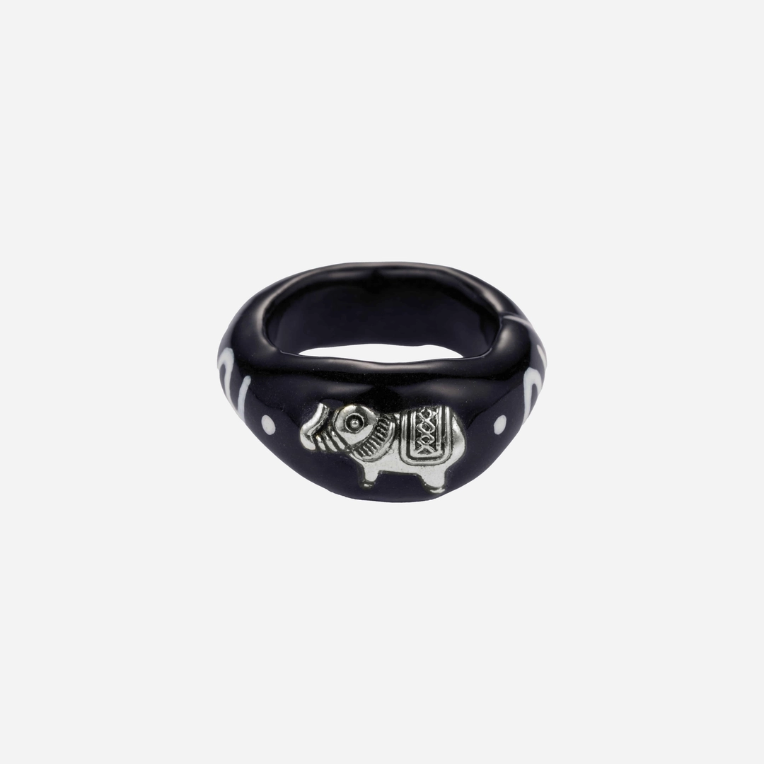 엔프프 mammoth ring-black 상품 이미지 1
