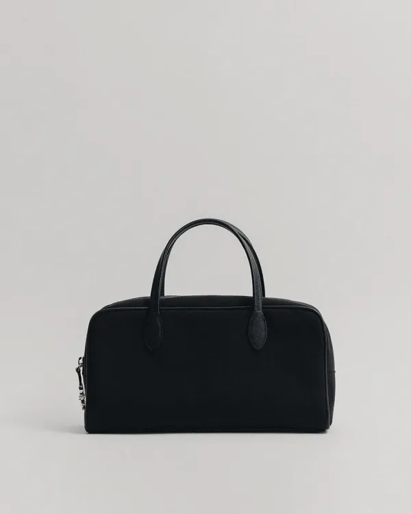 SAC LOQUET TOILE SMALL BLACK