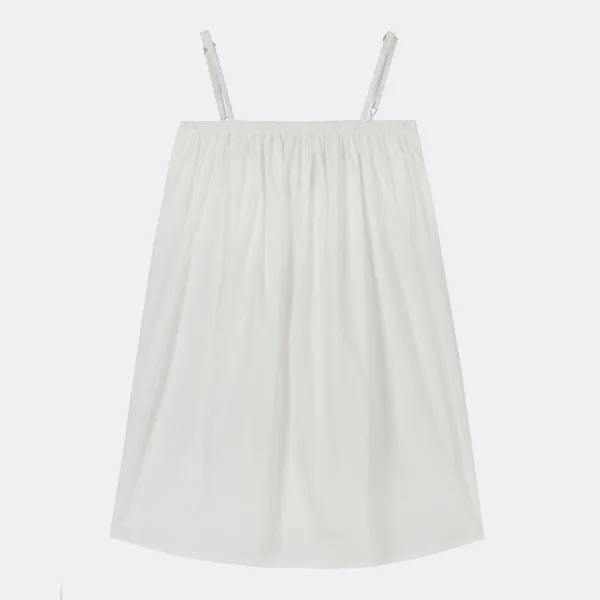 banding string flared top (white)