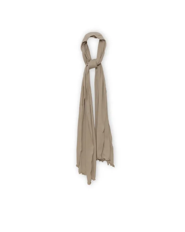 Cashmere Jersey Stole, Beige