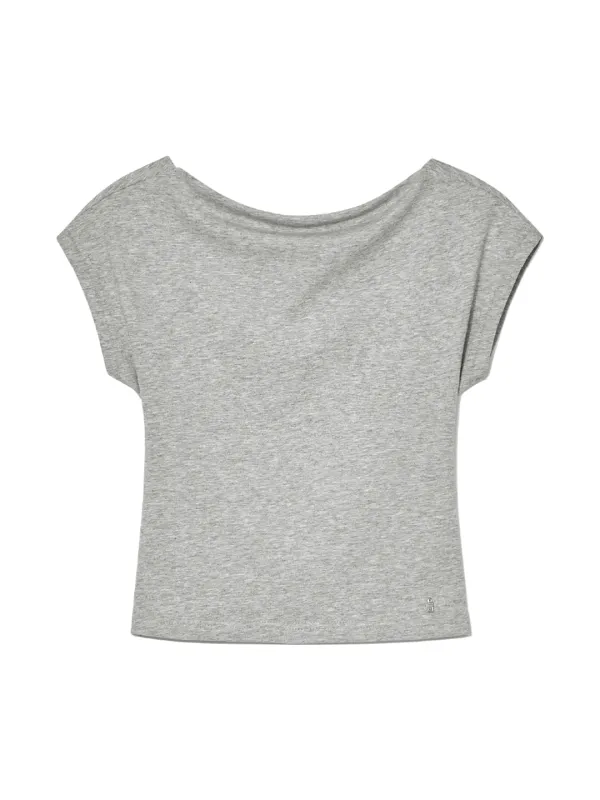 DENVER BACKLESS TEE (GRAY)