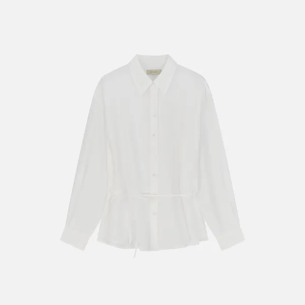 SITP5290 실키 ST 스트링 셔츠_White