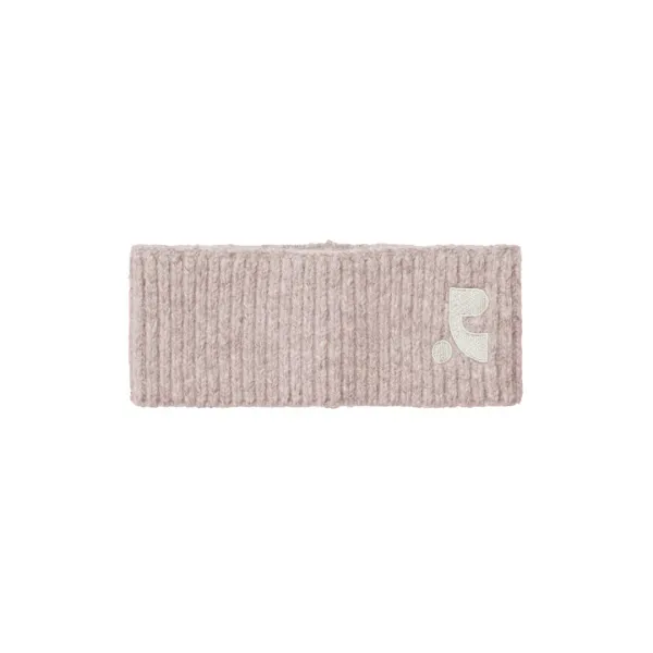 LOGO KNIT HAIR BAND - PINK