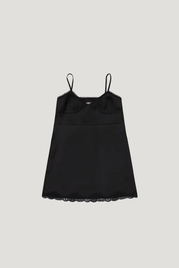 Silque Lace Dress (black)