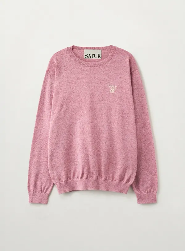 [이민정 Pick] Loren Linen Blend Knit - Pink