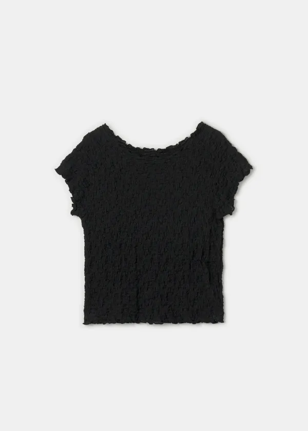 Wrinkle T-shirt(Black)