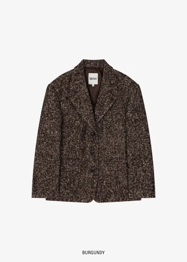 KIDO HERRINGBONE JACKET [2COLOR]
