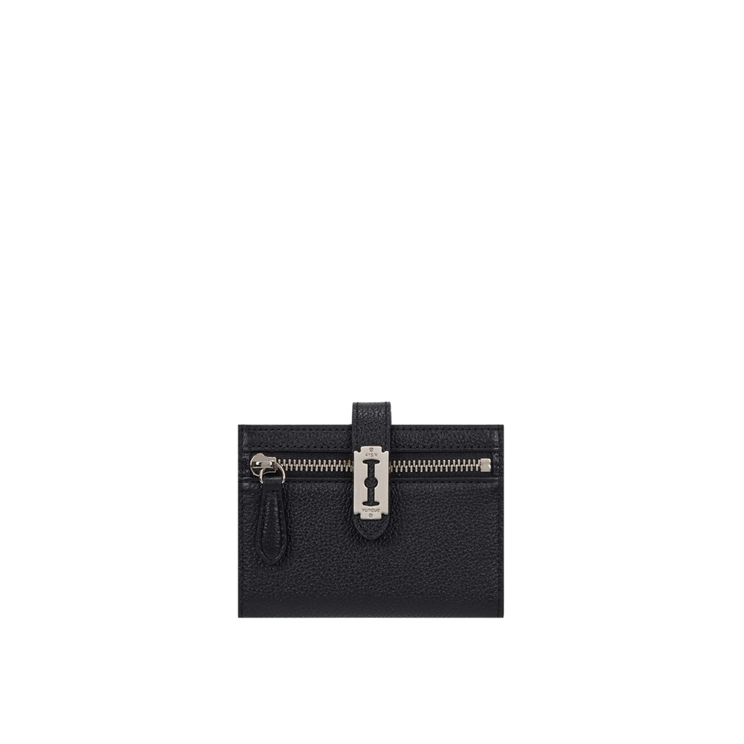 분크 Magpie Coin Card Wallet (맥파이 코인 카드지갑) Black 상품 이미지 1