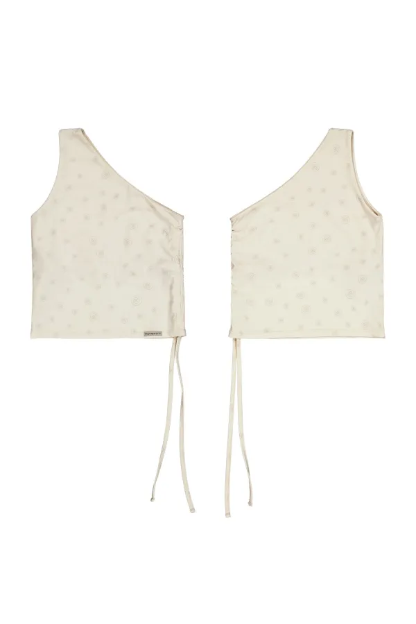 Asym Swim Top-Swirl