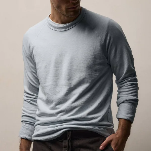 Vintage French Terry Sweatshirt - Memory Pigment